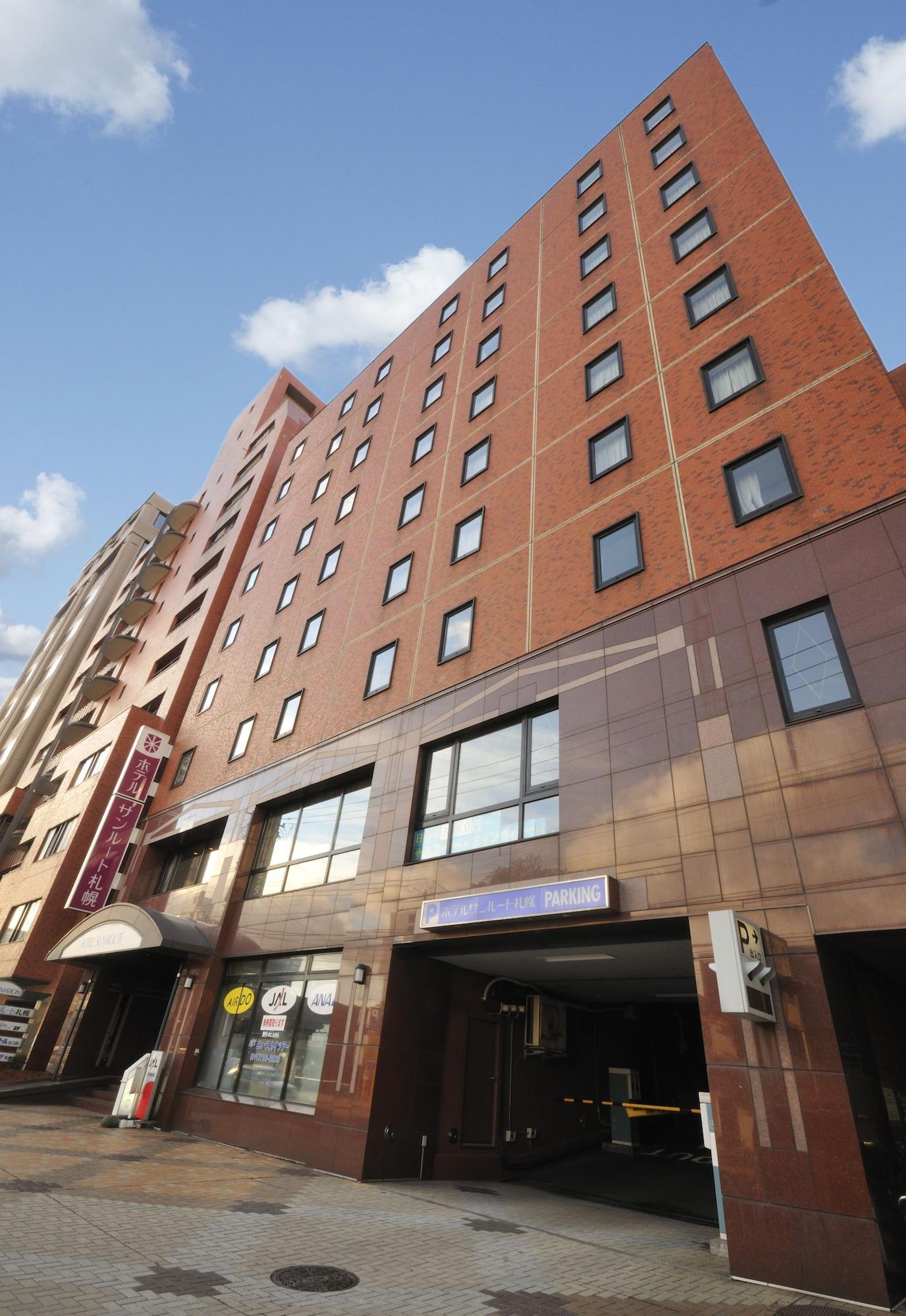 Hotel Sunroute Sapporo Ngoại thất bức ảnh