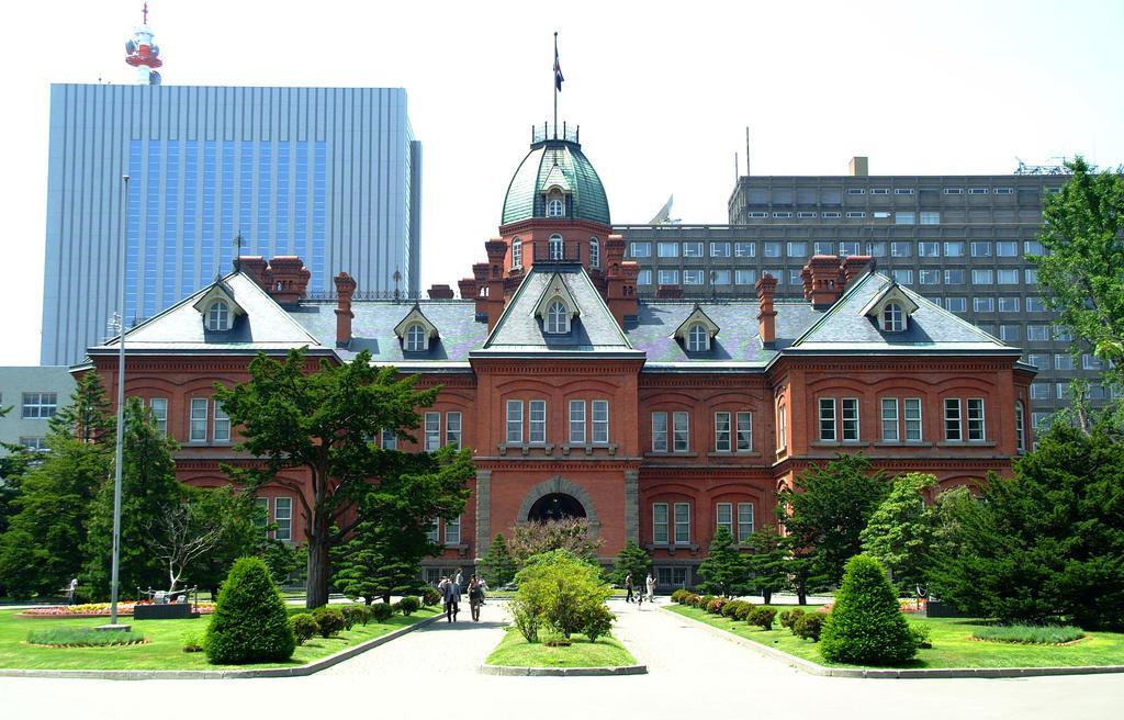 Hotel Sunroute Sapporo Ngoại thất bức ảnh